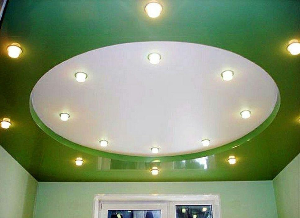 Натяжные потолки в ассортименте