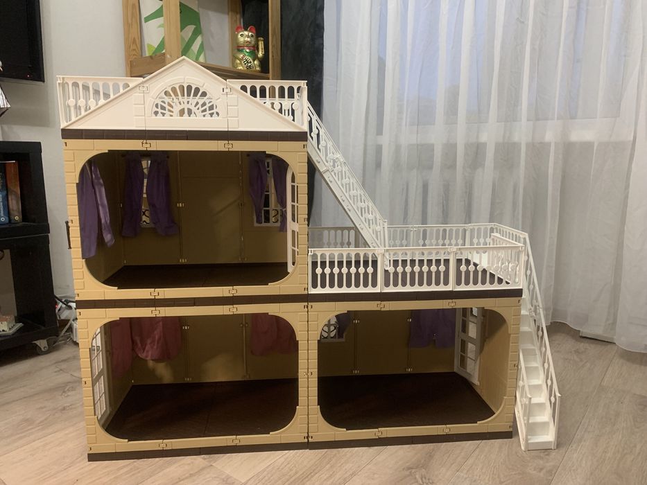 Кукольный домик огонек коттедж