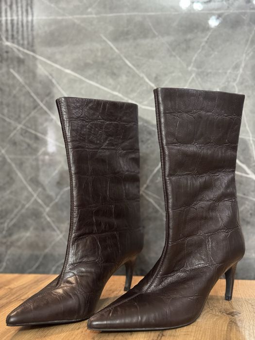 Стильные кожаные ботильоны от Massimo Dutti