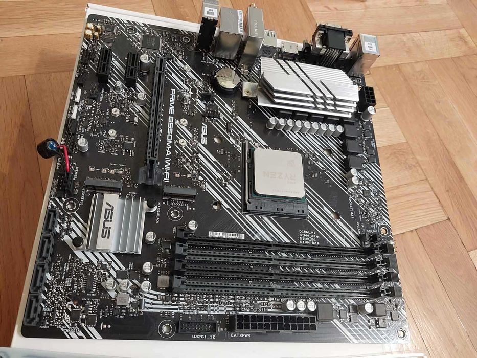 AMD Ryzen 9 3900X + Asus Prime B450M-A Wi-Fi