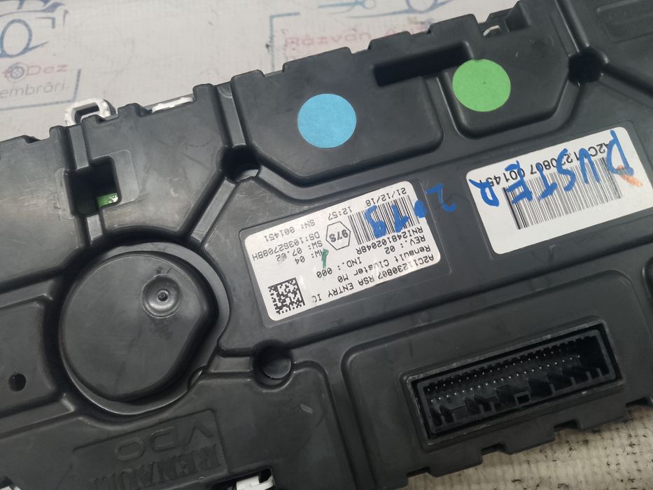 ceasuri bord uk  dacia duster benzina 2019