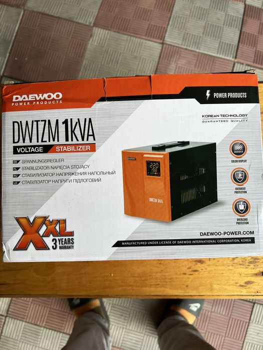 Электрический стабилизатор DAEWOO DW-TZM1kVA