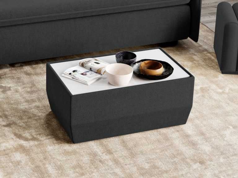 Masa cafea tapitata Revi Barrel 97