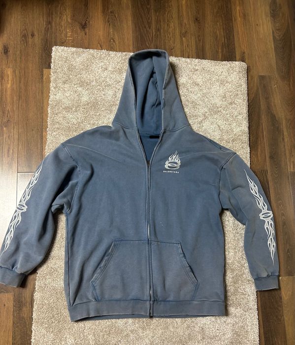 Balenciaga zip-up hoodie