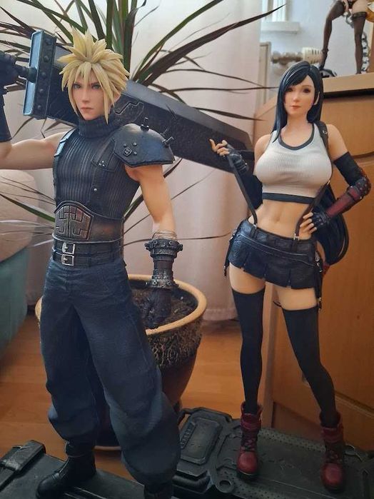 FA Studio Tifa Lockhart & Cloud Strife 1/4 Resin Statues / Фигурки / Статуи