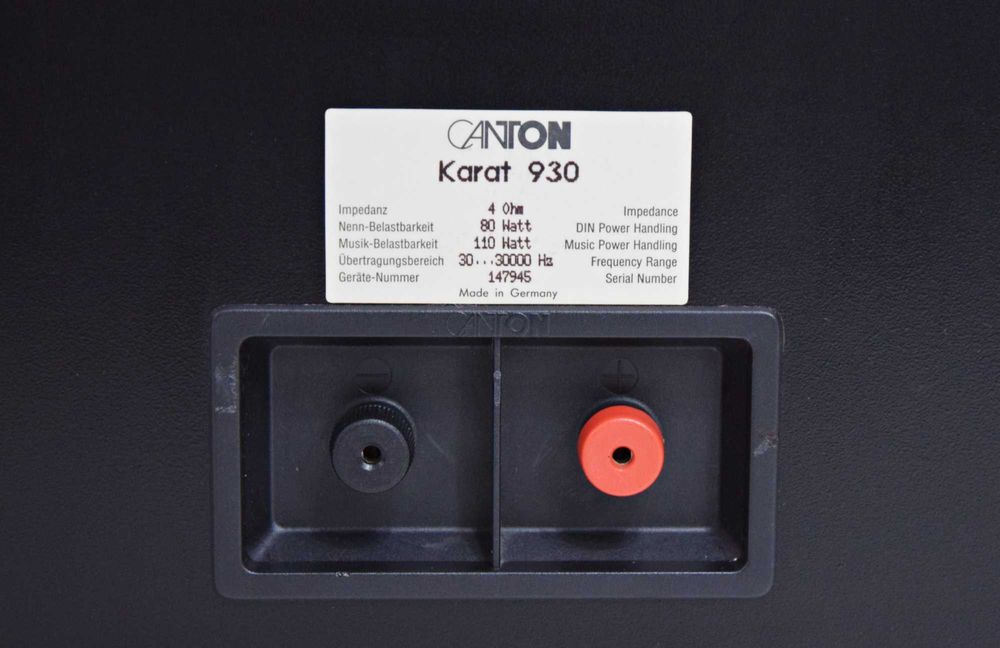 Boxe Canton Karat 930