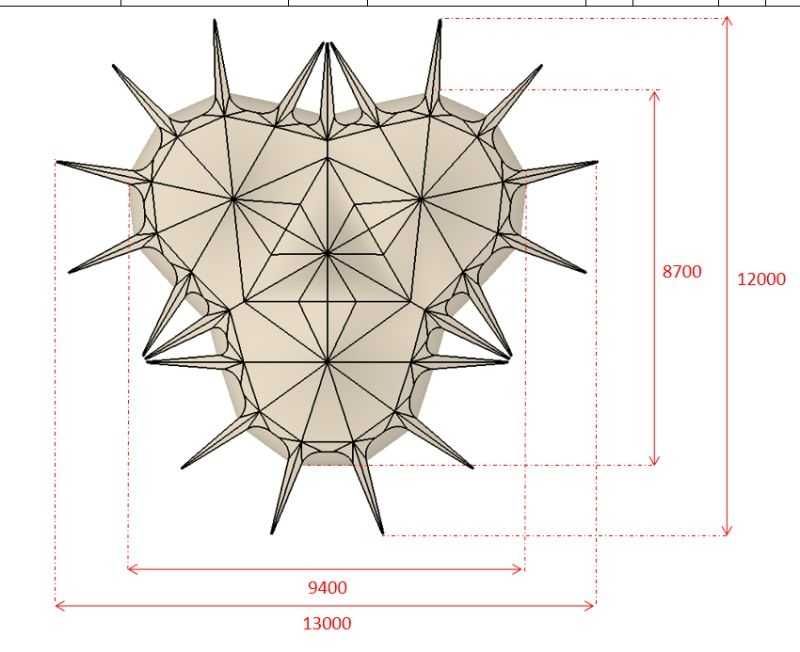 Cort de evenimente, stretch, pergola de 155 mp, material oxford.