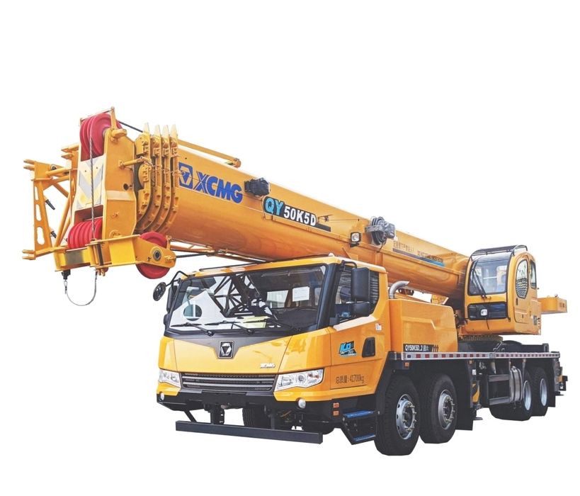 Янги XCMG 50 тонналик автокранларимиз чегарага етиб келди