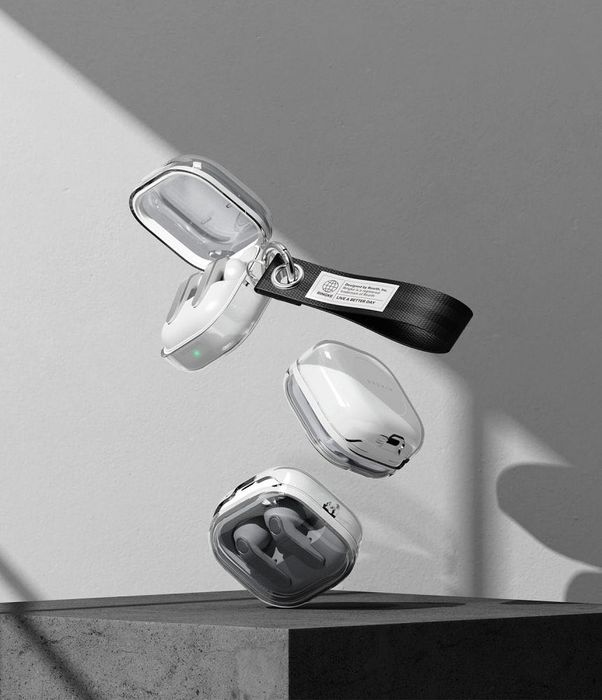 Прозрачен Кейс Ringke Air за Samsung Galaxy Buds 4 / 4 Pro – Удароустойчив