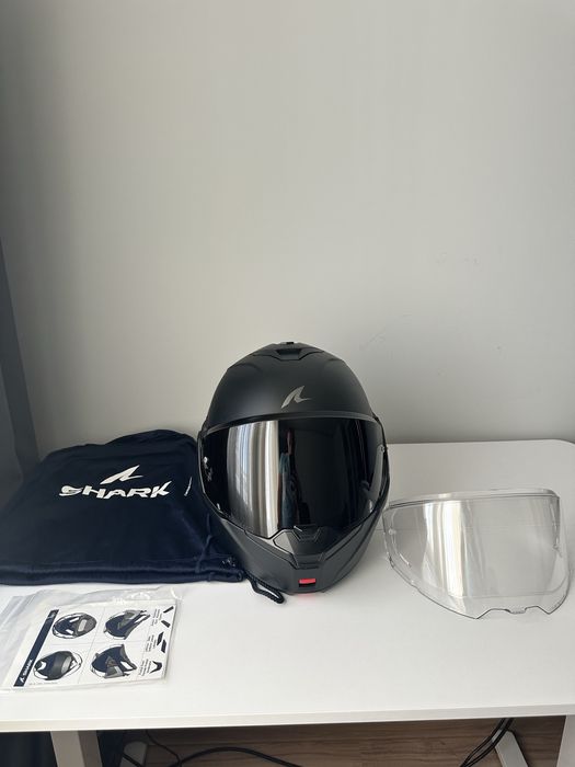 Каска Shark OXO Dark shadow размер S 55-56см