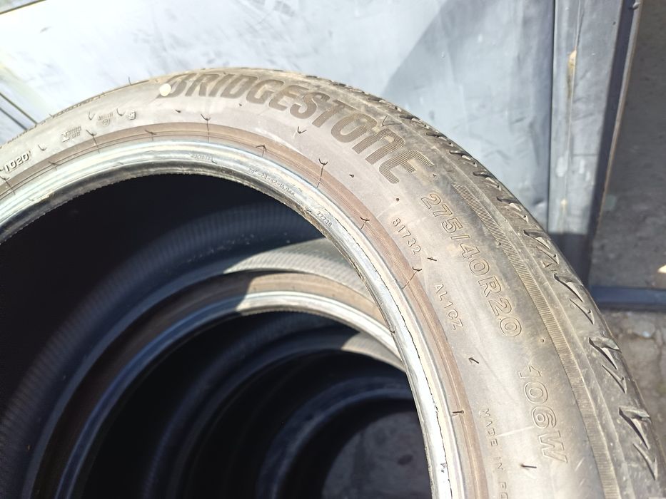 Anvelope vara 275 40 20 Bridgestone runflat 2020 5mm