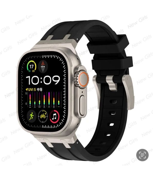 Curea Soft Silicon Catarama Ceas Apple Watch Husa Folie Silicon Sticla