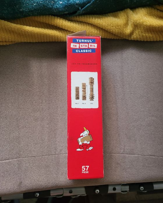 Joc Jenga - Turnul Instabil