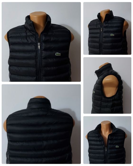 Vesta outdoor Lacoste impermeabilă, model de puf, mărimea S unisex