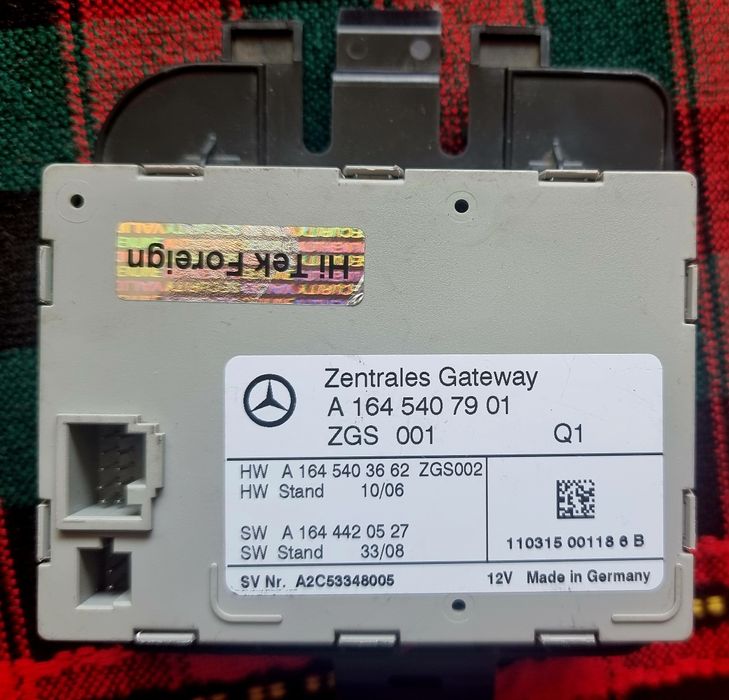 Mercedes Zentrales gateway W164, A 164.пет40.79.01