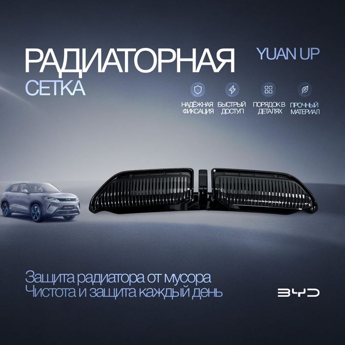 Радиаторная сетка для BYD Yuan up