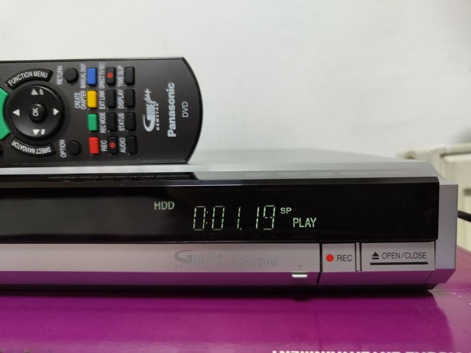 DVD Recorder Panasonic DMR EH 575 EGS HDMI Hdd 160 gb