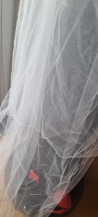 Сватбен воал ivory 3 метра троен