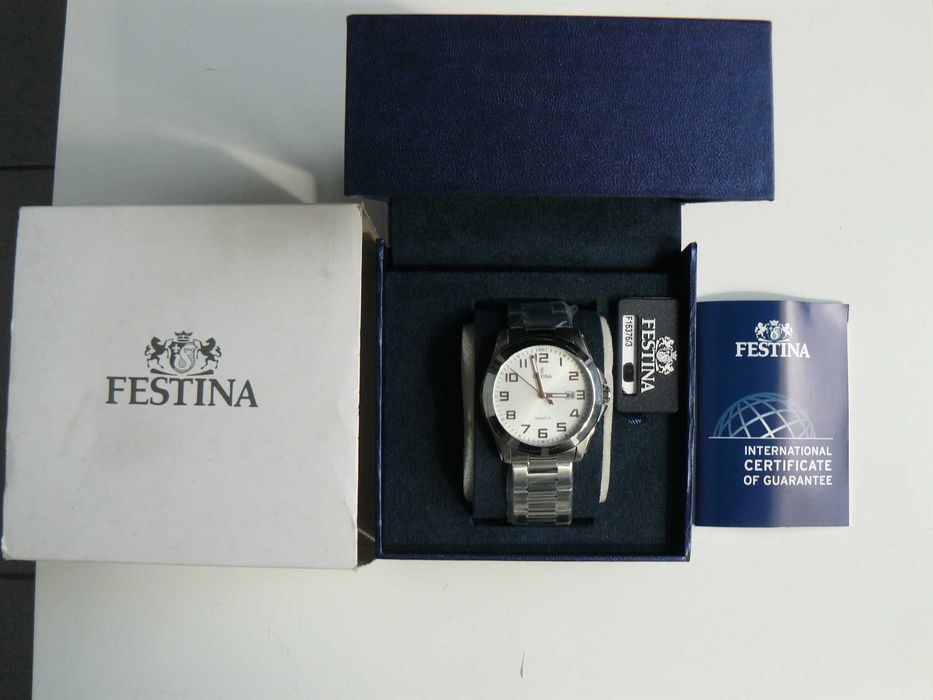 Ceas Barbati FESTINA CLASSIC F16376/3 Original Quartz Nou In Cutie