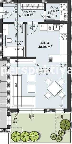 Продава се Едностаен апартамент в Пловдив, Христо Смирненски - 66 кв.м за 1972 €/кв.м - Снимка #8