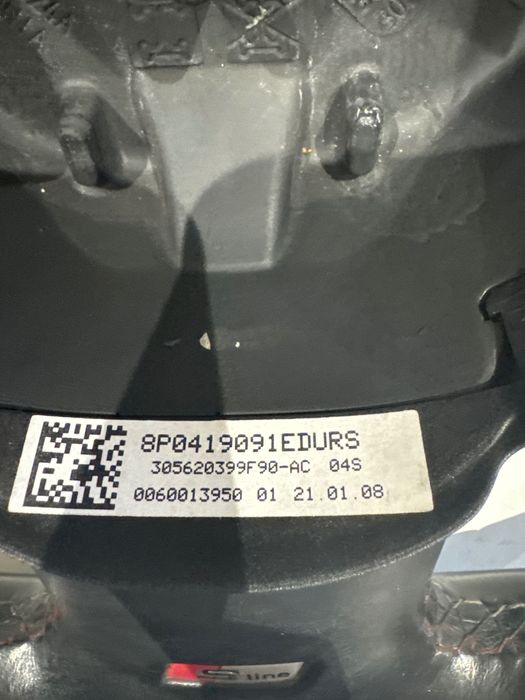 Audi A3 s-line кожен волан Ауди А3