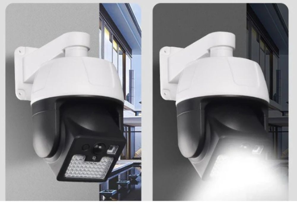 Соларна лампа с дистанционно управление и сензор за движение