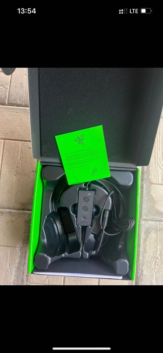 Controler audio Razer pentru căștile de gaming cu fir Kraken Tournament Edition THX7.1
