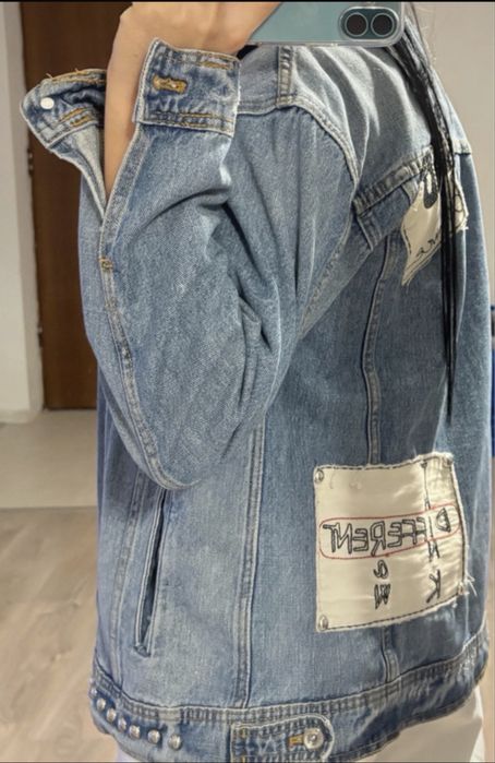 Geaca denim zara