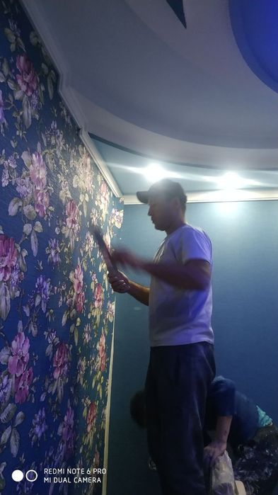 Malyarka  gipisakardon kafel yevro remont ustalar bor  malyar usta