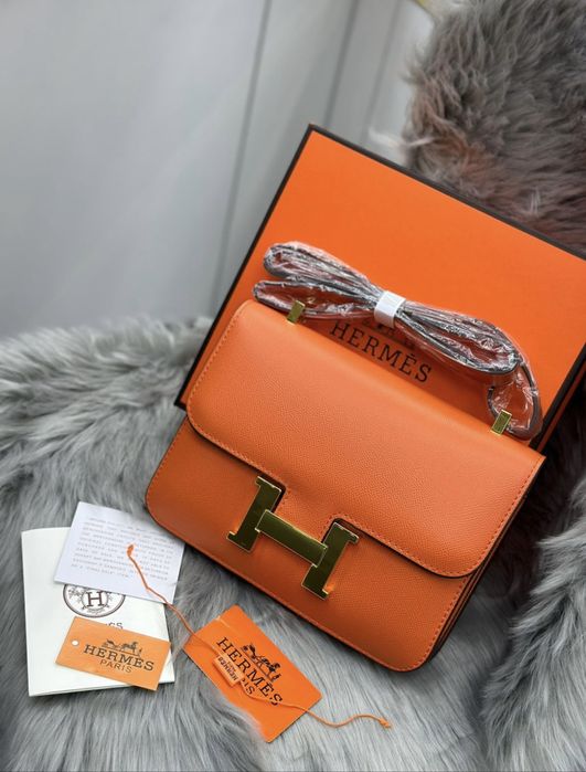 Луксозна дамска чанта Hermès Constance
