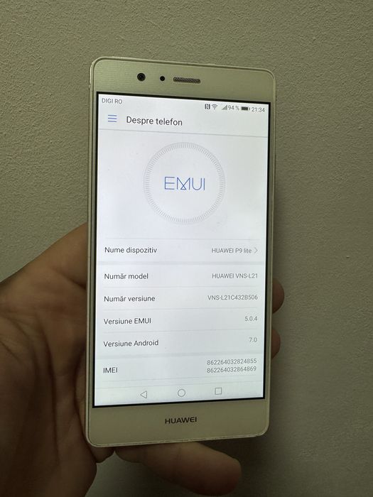 Huawei p9 lite white