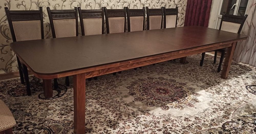 Деревянный стол на заказ!