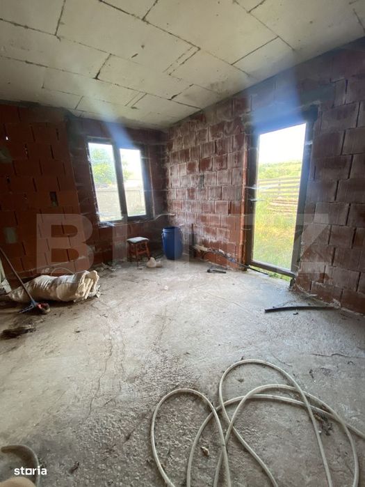 EXCLUSIVITATE! Casa noua P+E, 120 mp, 1.400 mp teren, Budacu de Sus