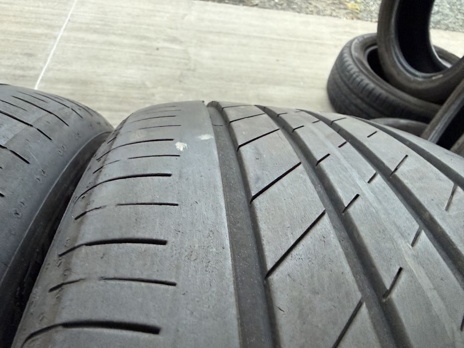 4бр. Летни Гуми С Борд 215/50R/18 -GOOD YEAR- DOT:5123+0122- 5.5м+5.2м