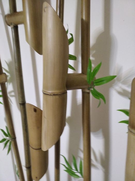 Светильник из натурального бамбука