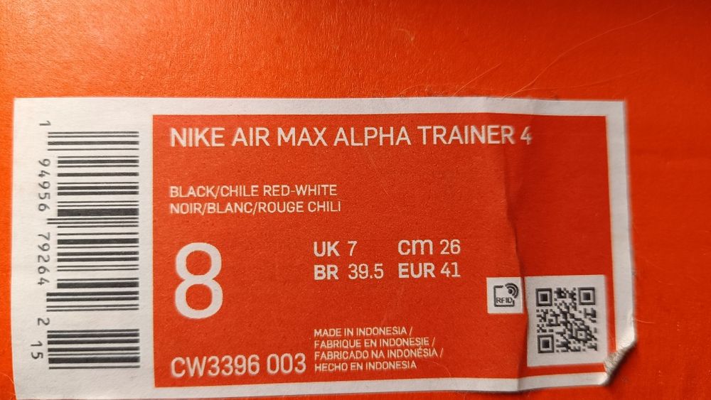 Nike air max alpha trainer 4