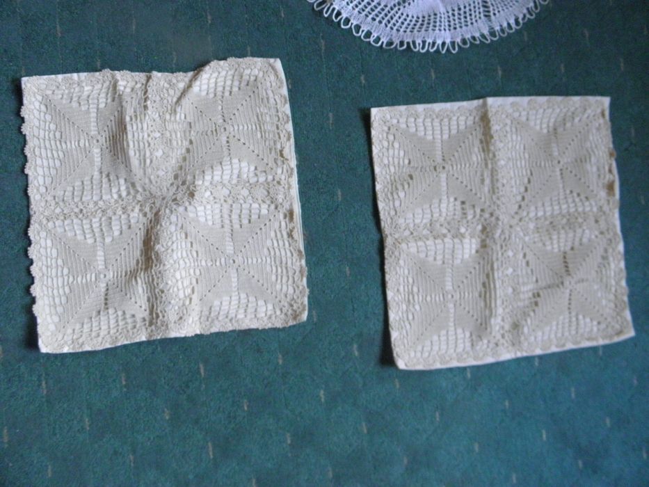 Няколко броя мильо,каре,покривка,калъфки за възглавници