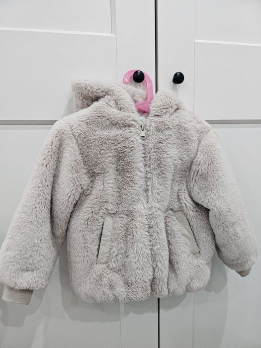 Geaca imitație blana, marimea 1043-4 ani