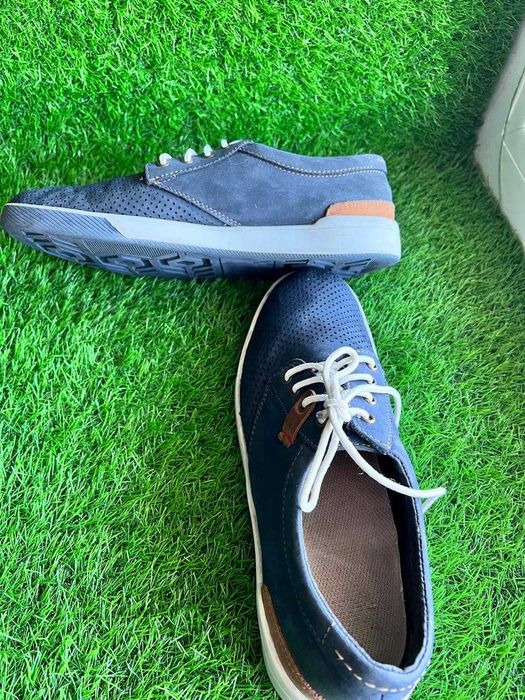 Туфли кожаные. Кеды