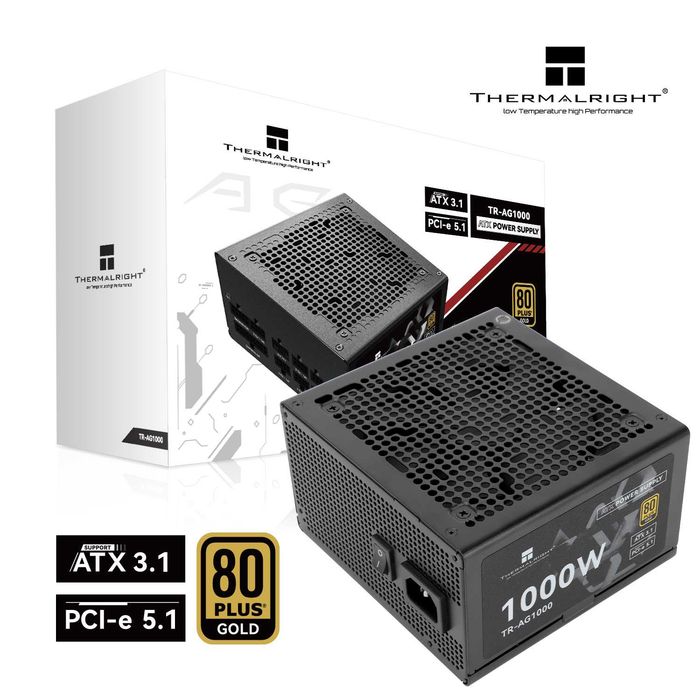 Блок питания PSU ThermalRight TR-AG 1000W (Black)/SP 1000W Black+-