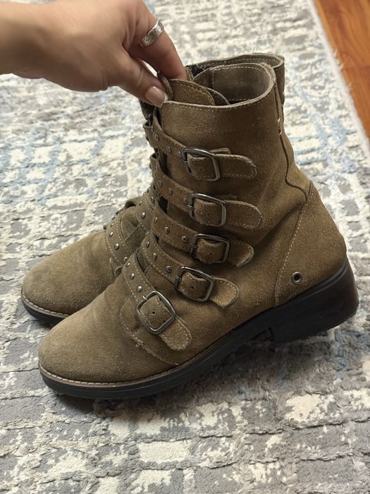 Весенняя обувь Замша