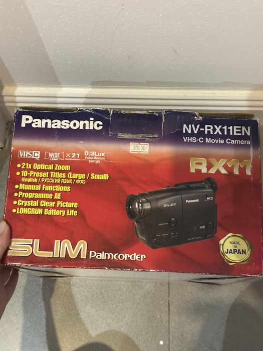 Винтажная видекамера Panasonic RX11