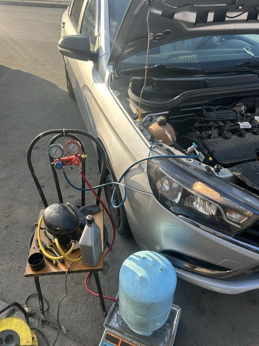 Заправка авто кондиционеры