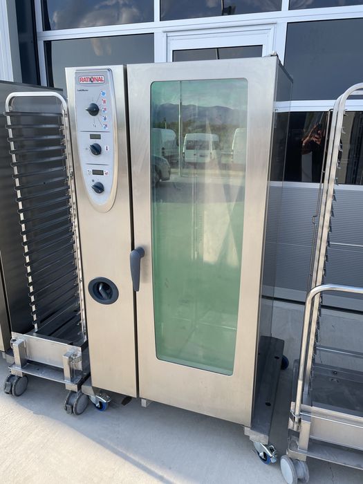 Готварски Конвектомат Rational/Рацилнал CM 201. Колички. Дръжки.