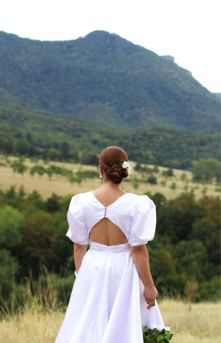 Булченска рокля-сатен