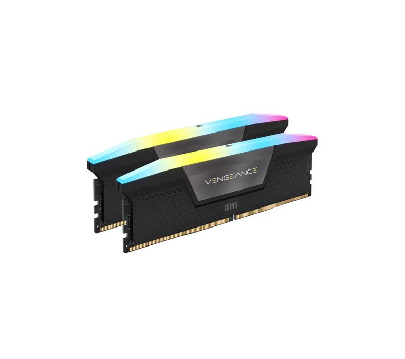{ Corsair Vengeance DDR5 64GB (2x32GB) RGB 6400MHz PC Memory