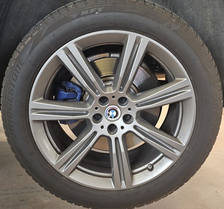 Jante BMW X5 G05 X6 G06 - 20" + anvelope iarna Bridgestone 275 45 20