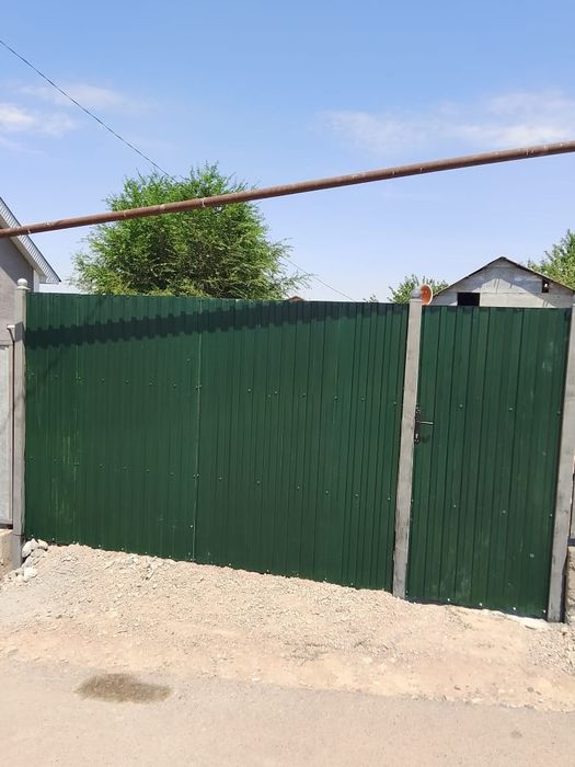 Ворота простой, заборы