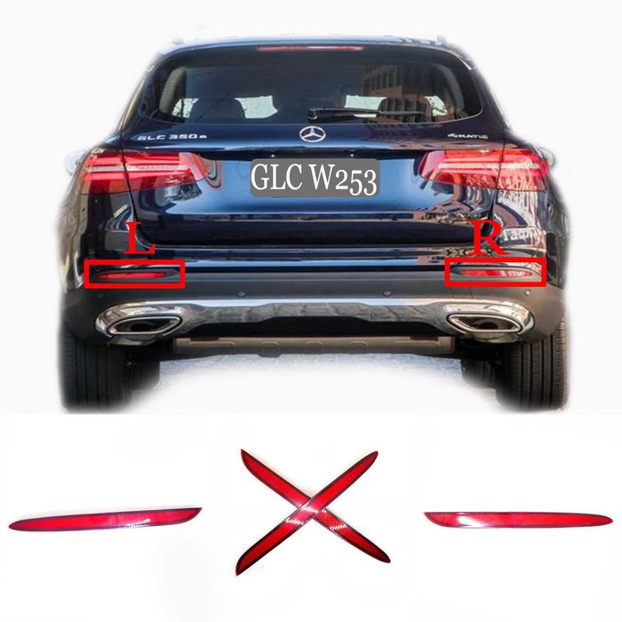 Рефлектор светлоотразител за задна броня Mercedes W213 w205 X253 др.