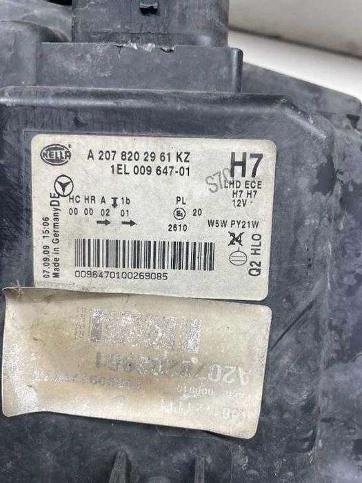 Far Stanga Halogen Mercedes E class Coupe W207